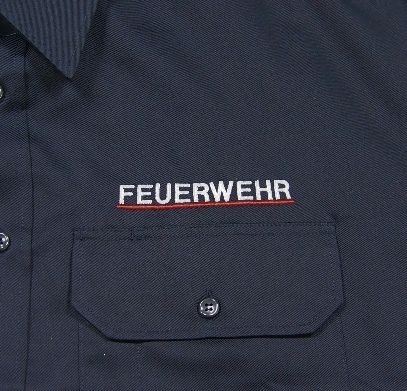 Diensthemd Variokragen 1/2 Arm